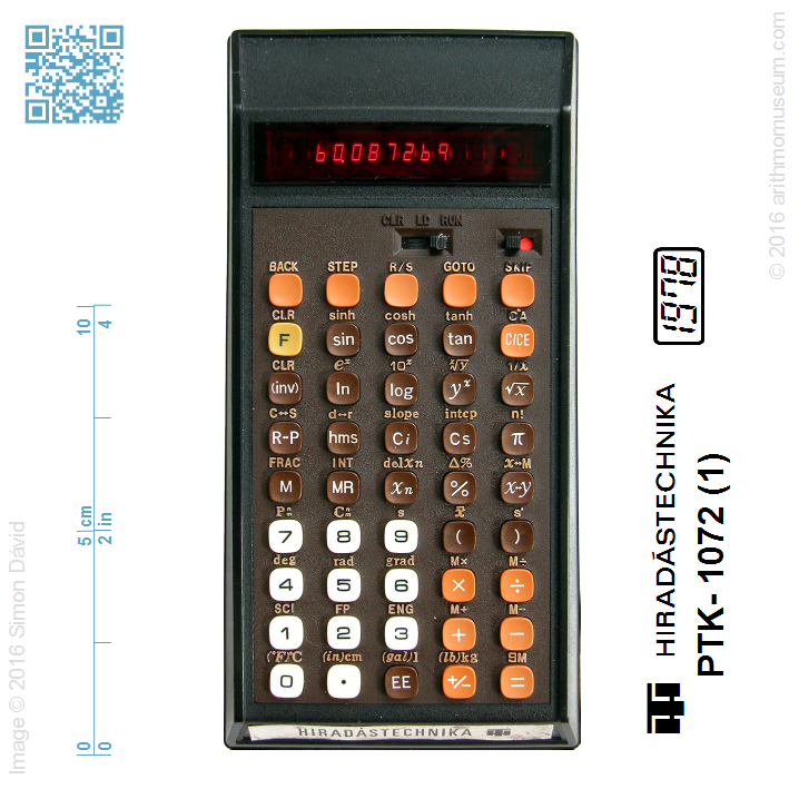 Calculatrice programmable PR100-M - Commodore - 1977